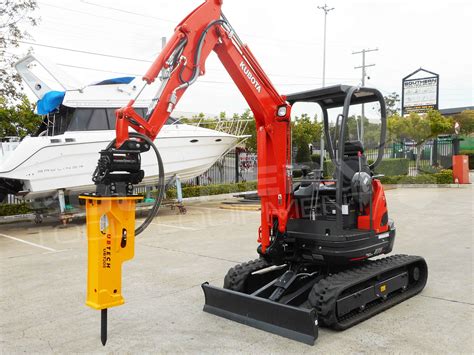 hydraulic hammer for mini excavator for sale|mini excavator with rock breaker.